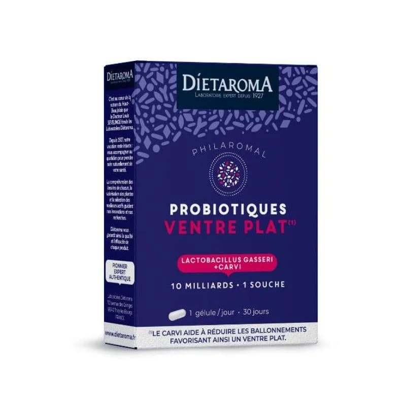 Dietaroma Probiotiques Ventre Plat 30Gelules