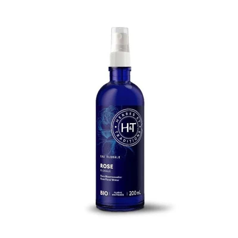 HERBES ET TRADITIONS EAU FLORALE ROSE 200 ML