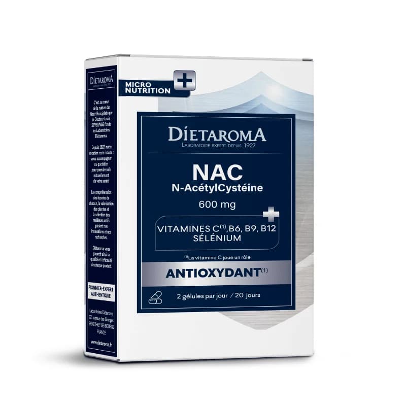 DIETAROMA NAC 40 gélules