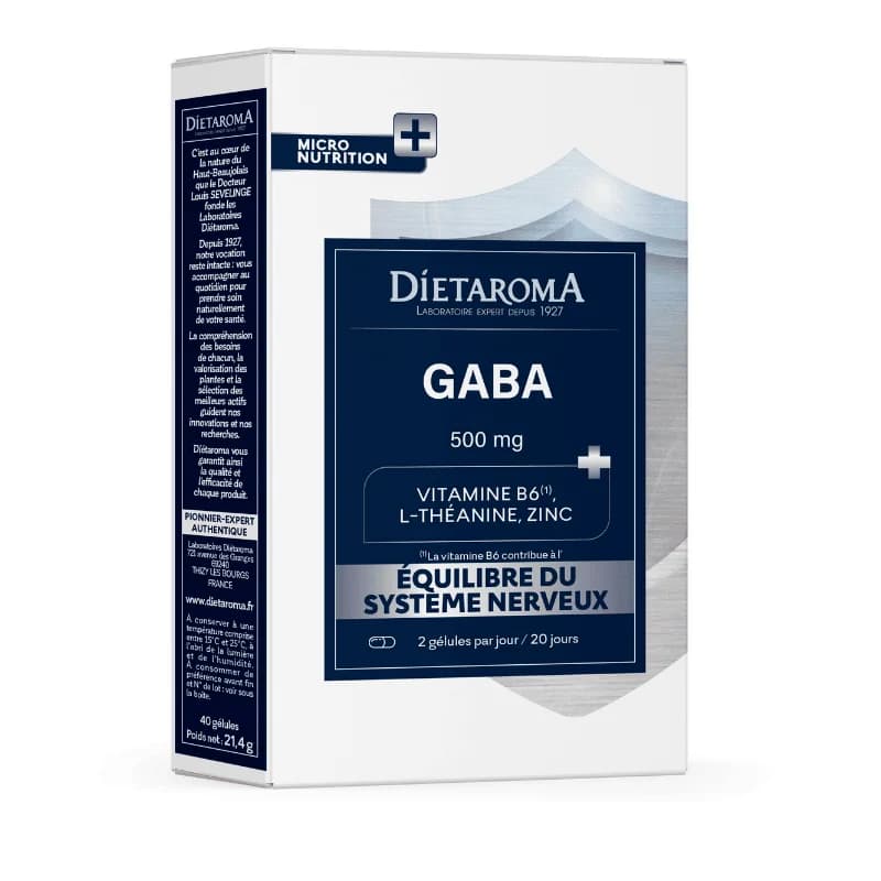 DIETAROMA GABA 40 gélules
