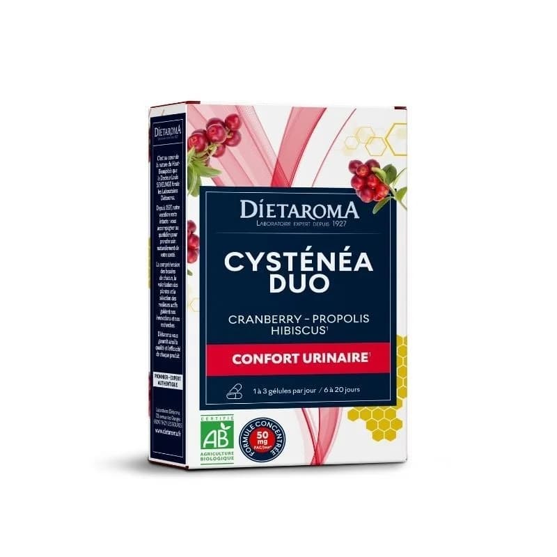 DIETAROMA CYSTÉNÉA DUO BIO 20 gélules