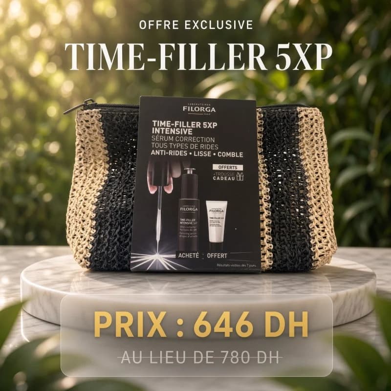 Filorga Time Filler Intensive 5XP serum 30ml ACHETE + MINI TIME FILLER 5XP ET TROUSSE OFFERTS