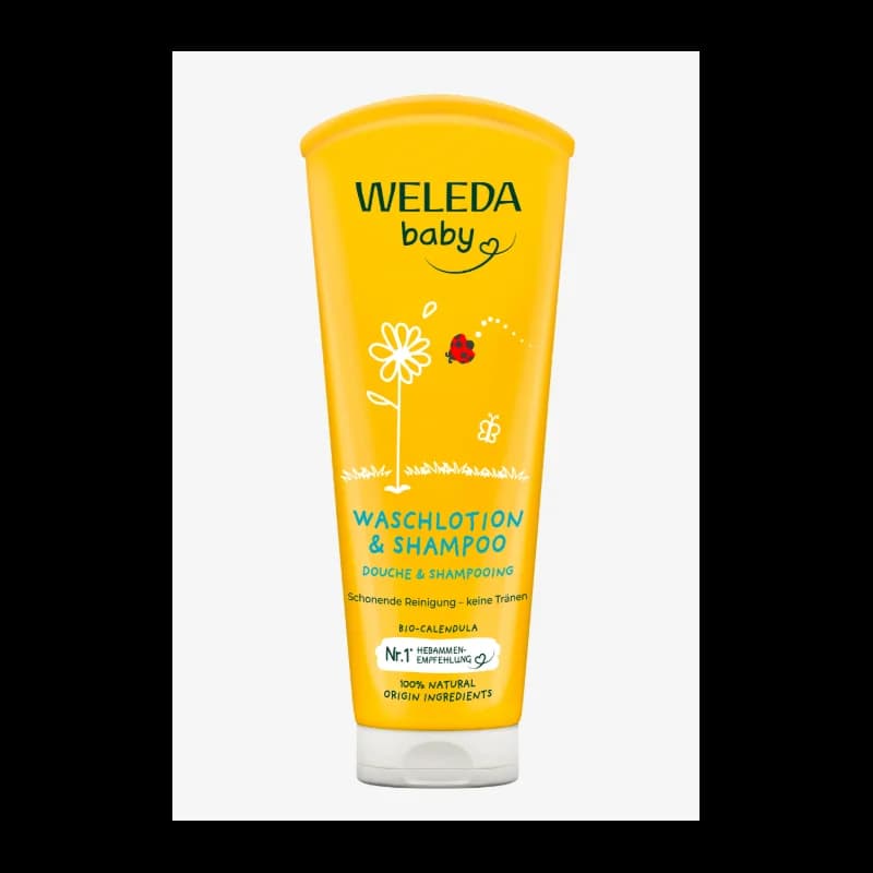 Weleda Shampoing et Gel douche 200 ml