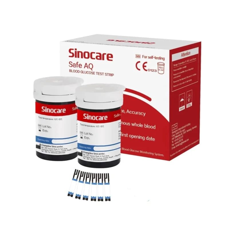 Sinocare Bandelettes 50 Pieces
