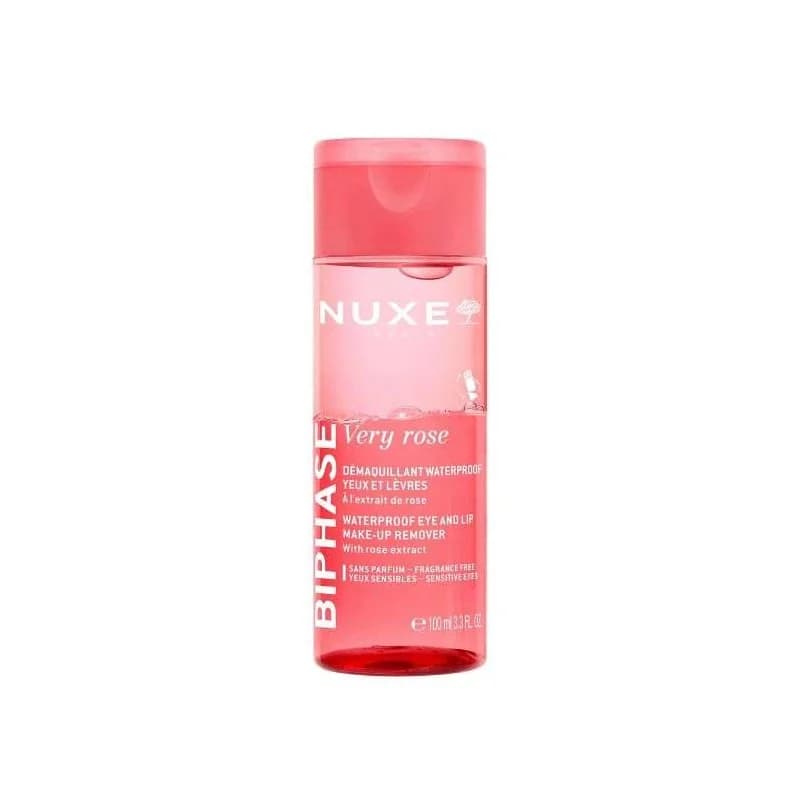 NUXE VERY ROSE DEMAQUILLANT WATERPROOF YEUX ET LEVRES 100 ML