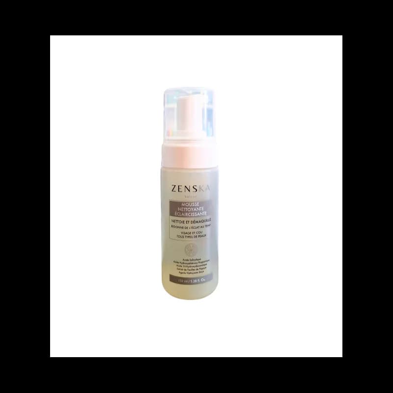 Zenska Mousse Nettoyant Eclaircissante 150ml