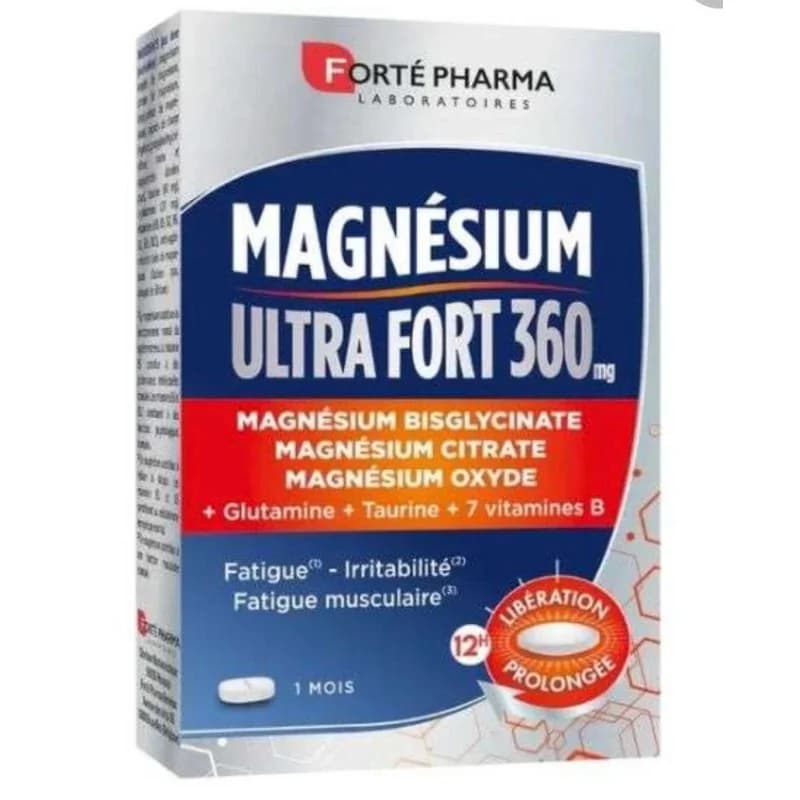 FORTE PHARMA MAGNESIUM ULTRA FORT 360 MG 30 COMPRIMES