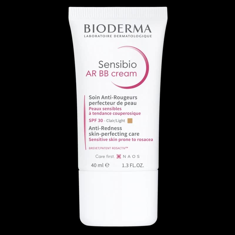 BIODERMA SENSIBIO AR BB CREAM CLAIR SOIN ANTI-ROUGEURS SPF30 PERFECTEUR DE PEAU 40 ML