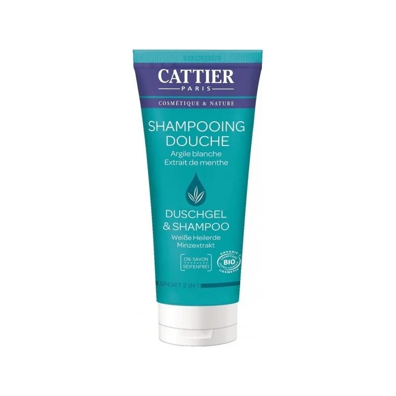 Cattier GEL DOUCHE SPORT - CORPS ET CHEVEUX  200ml