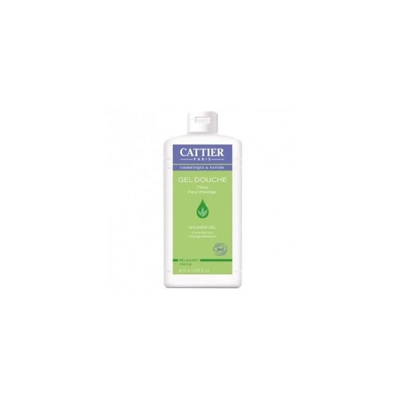 Cattier GEL DOUCHE RELAXANT - TILLEUL / EAU FLEUR D'ORANGER   1L