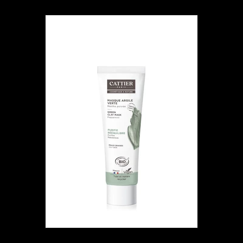 Cattier MASQUE A L'ARGILE  VERTE 100ml