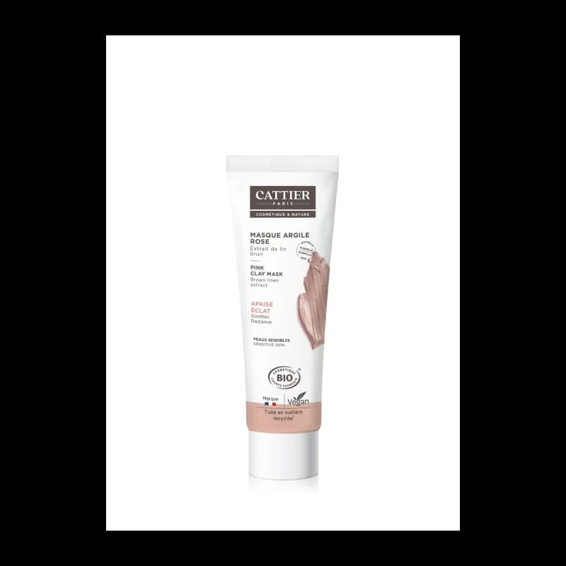 Cattier MASQUE A L'ARGILE ROSE 100ml