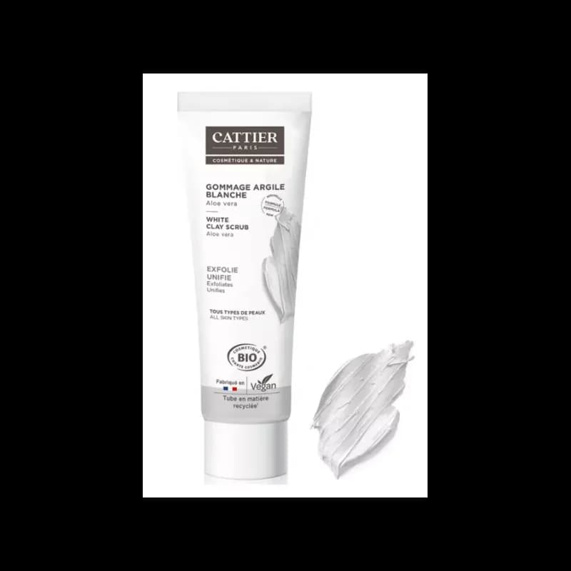 Cattier GOMMAGE A L'ARGILE BLANCHE 100ml