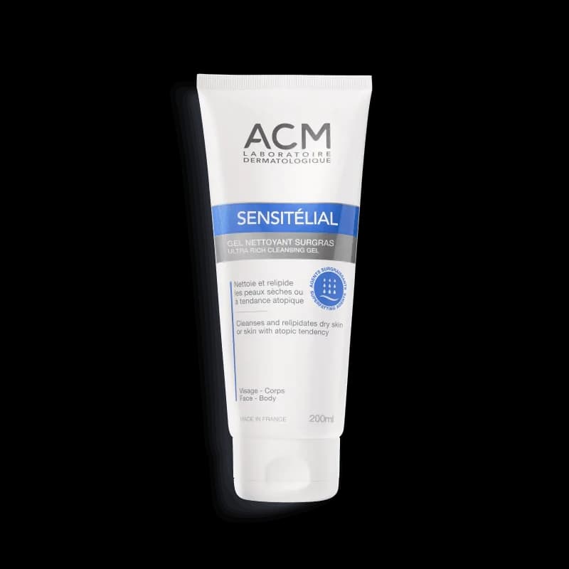 ACM SENSITELIAL GEL NETTOYANT SURGRAS 200ML