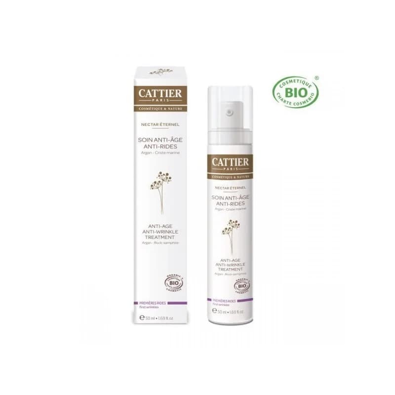 Cattier nectar éternel  Soin Anti-âge Anti-rides 50ml