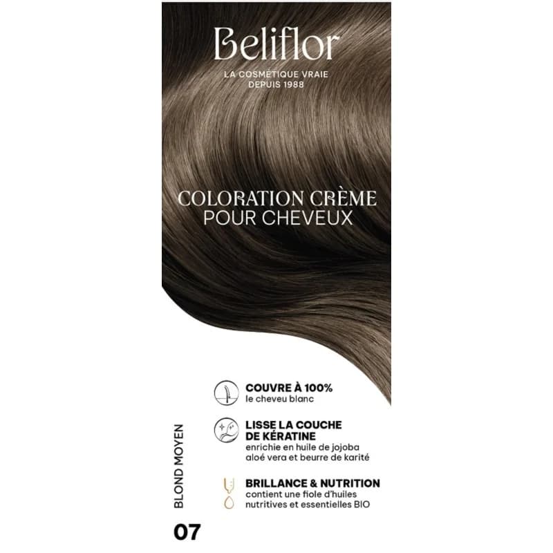 Beliflor UNIDOSE N° 07 BLOND MOYEN 120ml