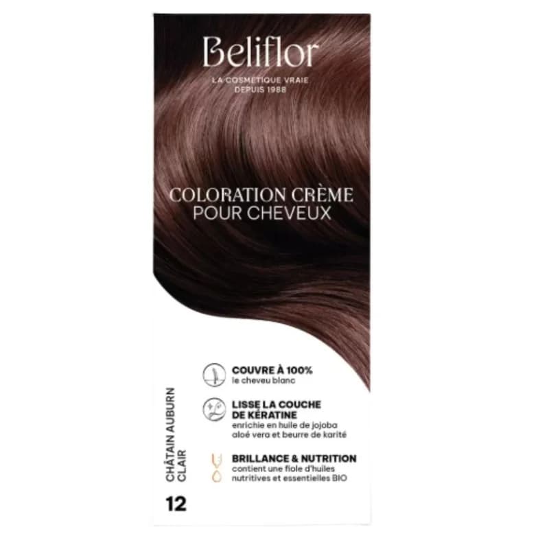 Beliflor UNIDOSE N° 12 CHATAIN AUBURN CLAIR  120ml