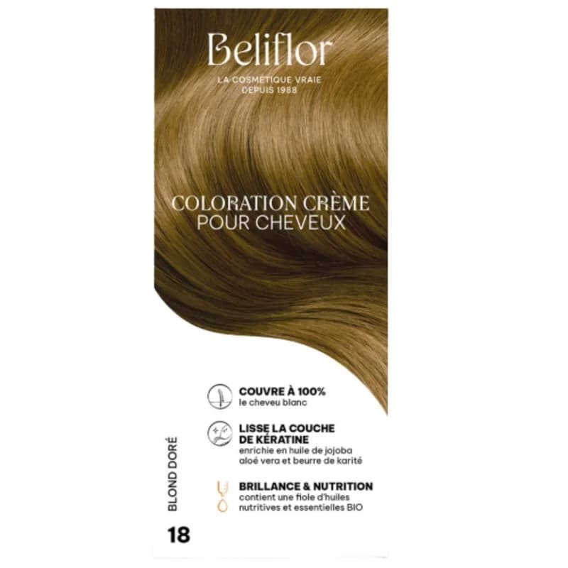 Beliflor UNIDOSE N° 18 BLOND DORE  120ml