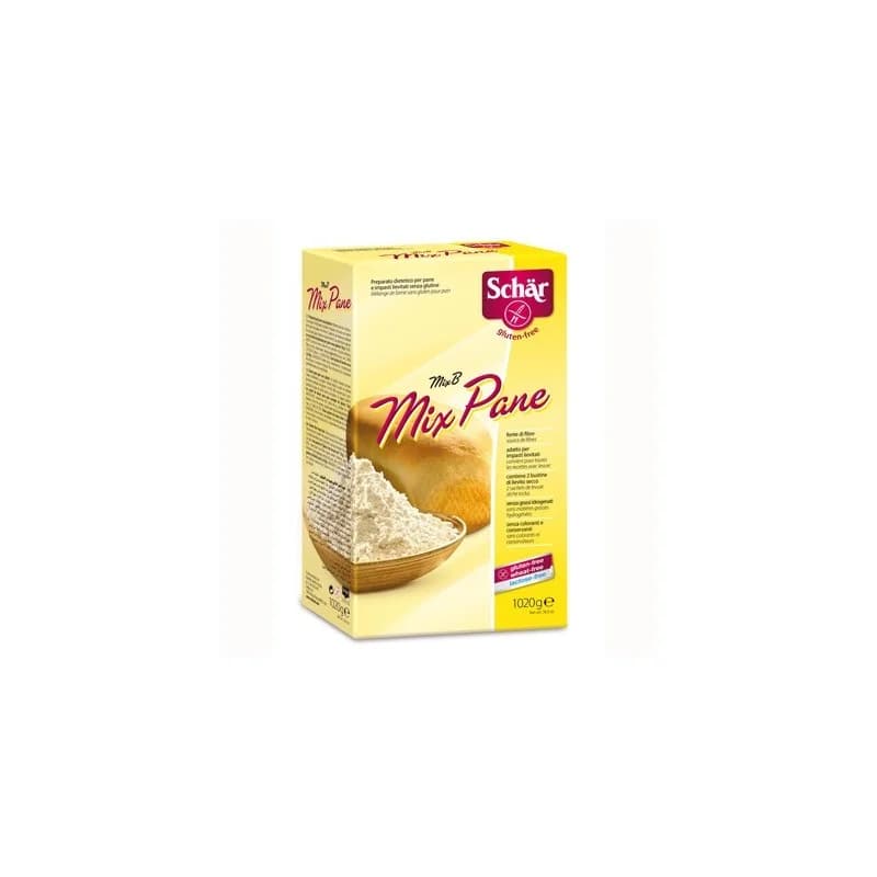 MIX PANE - FARINE+LEVURE POUR PAIN S/GLUTEN