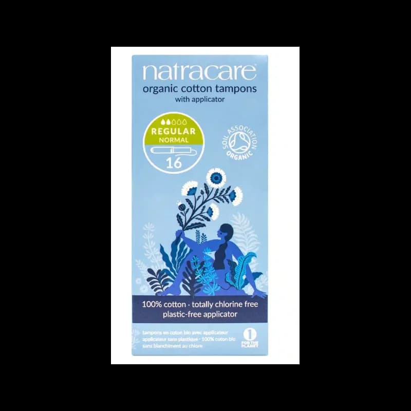 Natracare tampons regulier avec applicateur 16u