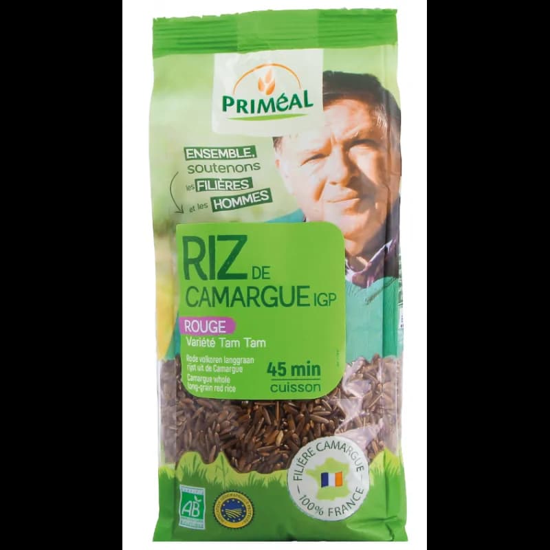 Primeal Riz long rouge de camargue 500g