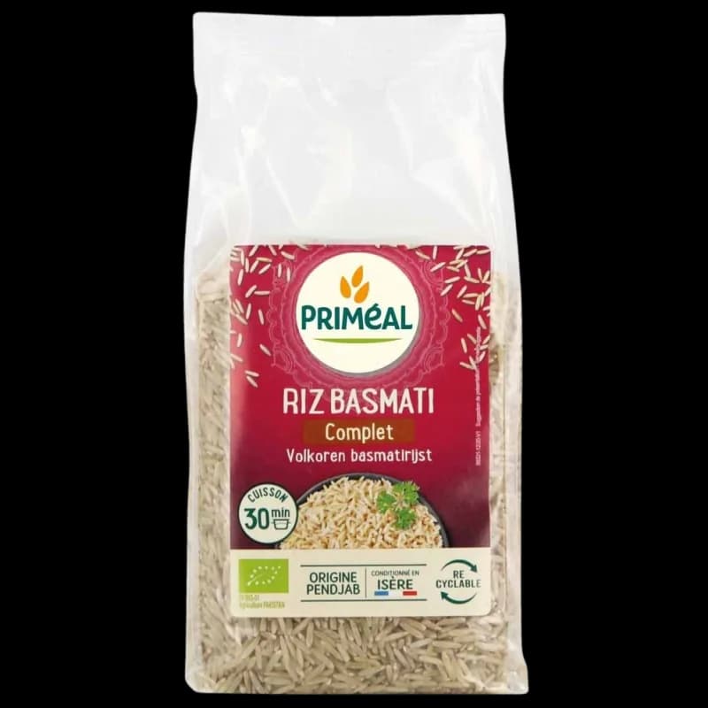 Primeal Riz basmati complet 500g