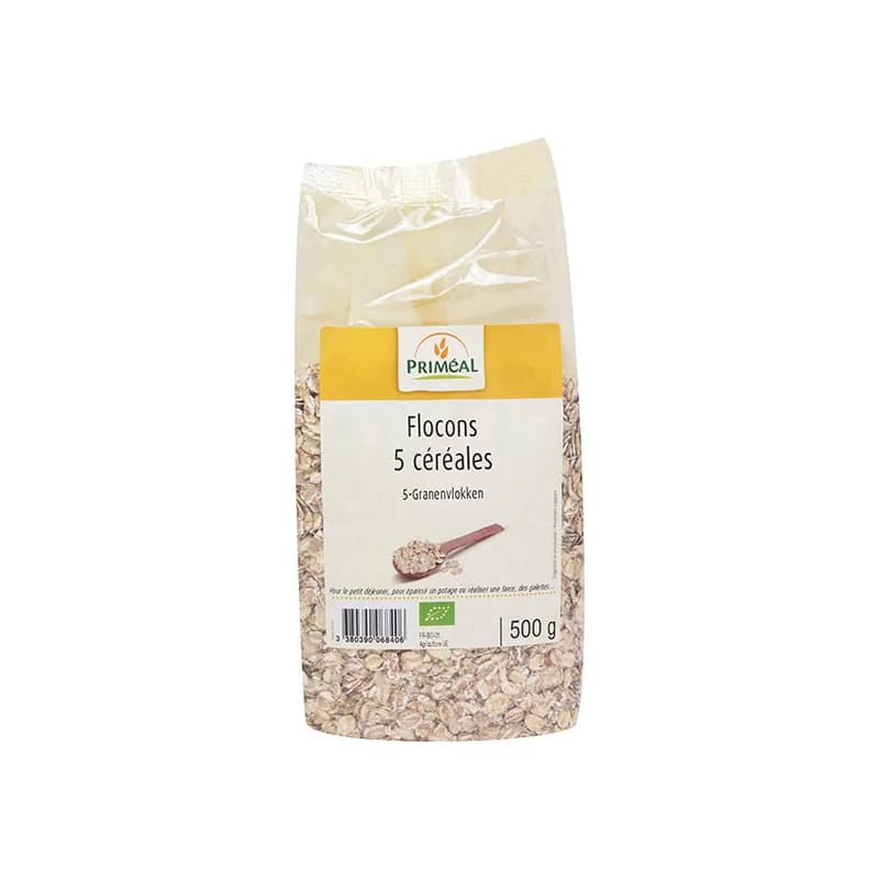 Primeal Flocons 5 cereales 500g