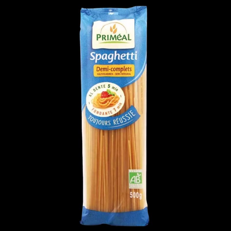 Primeal Spaghetti Demi-complètes 500G