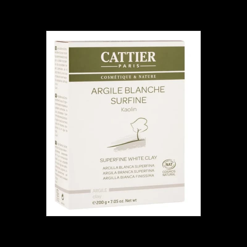 CATTIER ARGILE BLANCHE SURFINE 200g