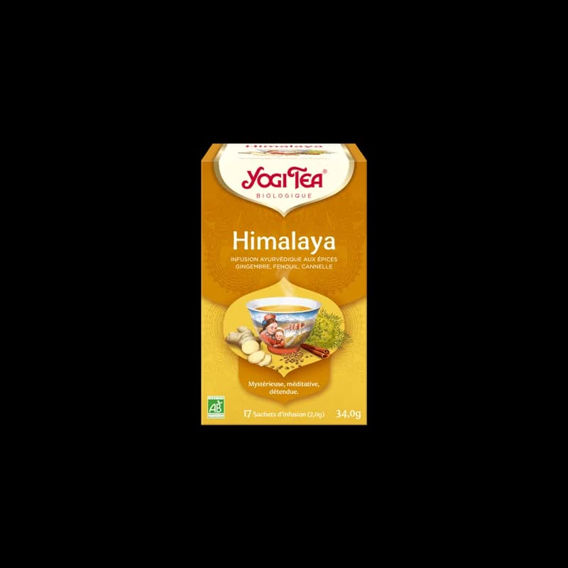 Yogi Tea Himalaya 17x2g ( Gingembre, fenouil, cannelle, anis, coriandre)