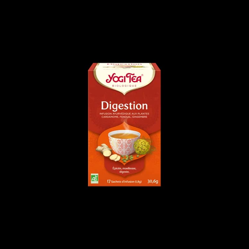 YOGI TEA Digestion 17x2g (cardamome, fenouil, coriandre, gingembre)