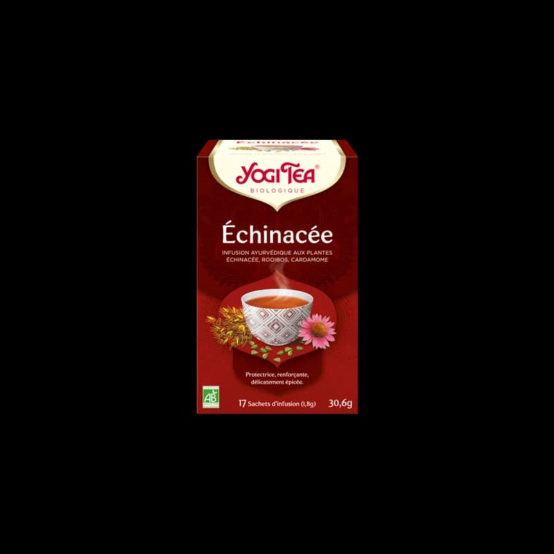 YOGI TEA Echinacea 17x2g (Cannelle, échinacéa, fenouil, vanille)