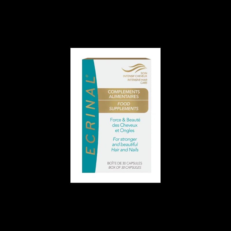 Ecrinal 30 capsules cheveux 1 mois de traitement