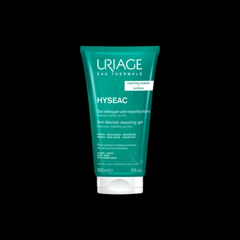 URIAGE HYSEAC GEL NETTOYANT 150ml Nettoie - Purifie - Assainit