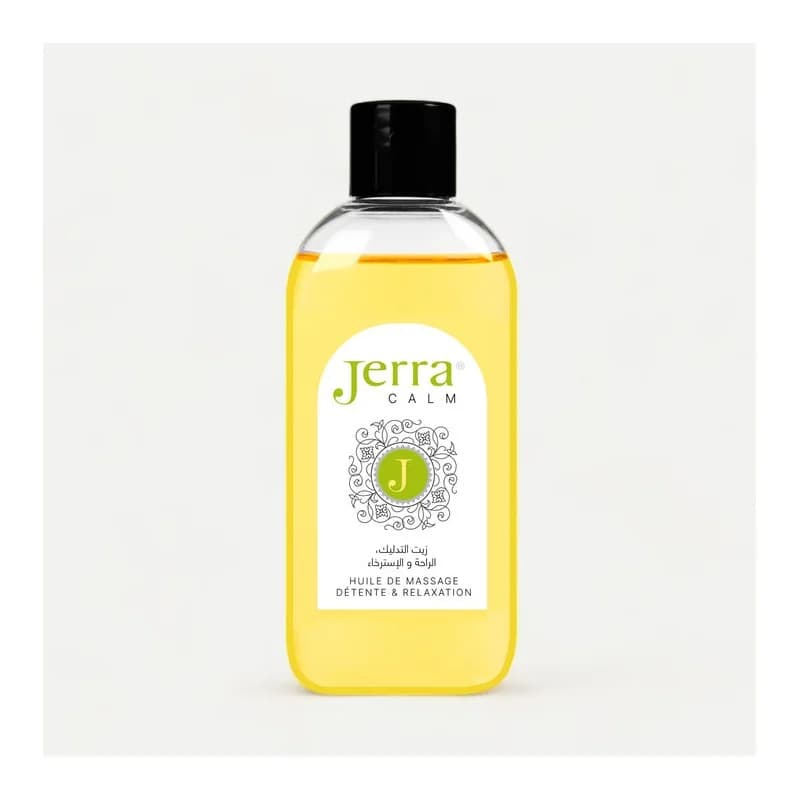 JERRAFLORE JERRA CALM 150ml Huile De Massage Reposante