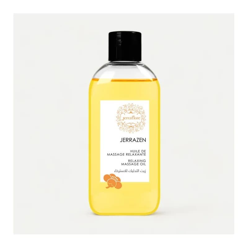 JERRAFLORE JERRA ZEN 100ml Huile De Massage Relaxante