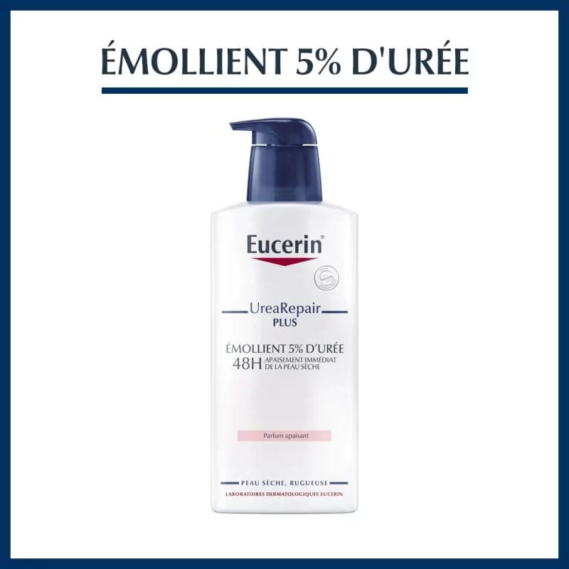 EUCERIN EMOLLIENT RÉPARATEUR 5% D'URÉE (250 ML)