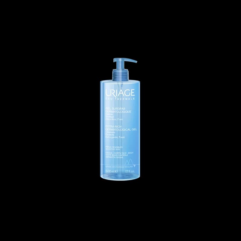 URIAGE GEL SURGRAS LIQUIDE DERMATOLOGIQUE 500ml Gel Nettoyant Moussant Sans Savon