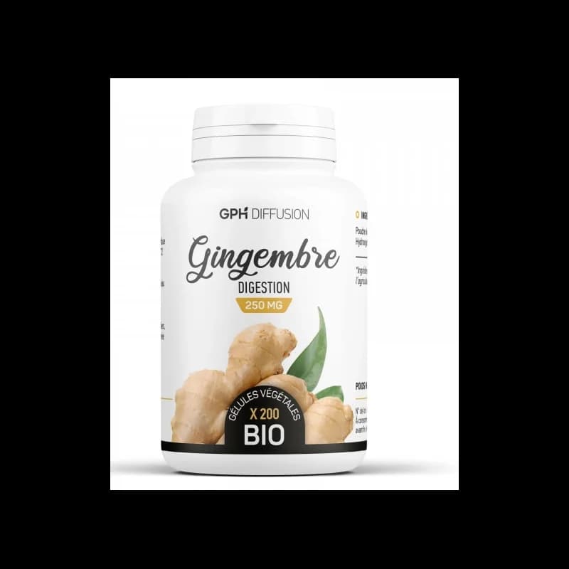 GPH DIFFUSION GINGEMBRE Bio 200 gélules