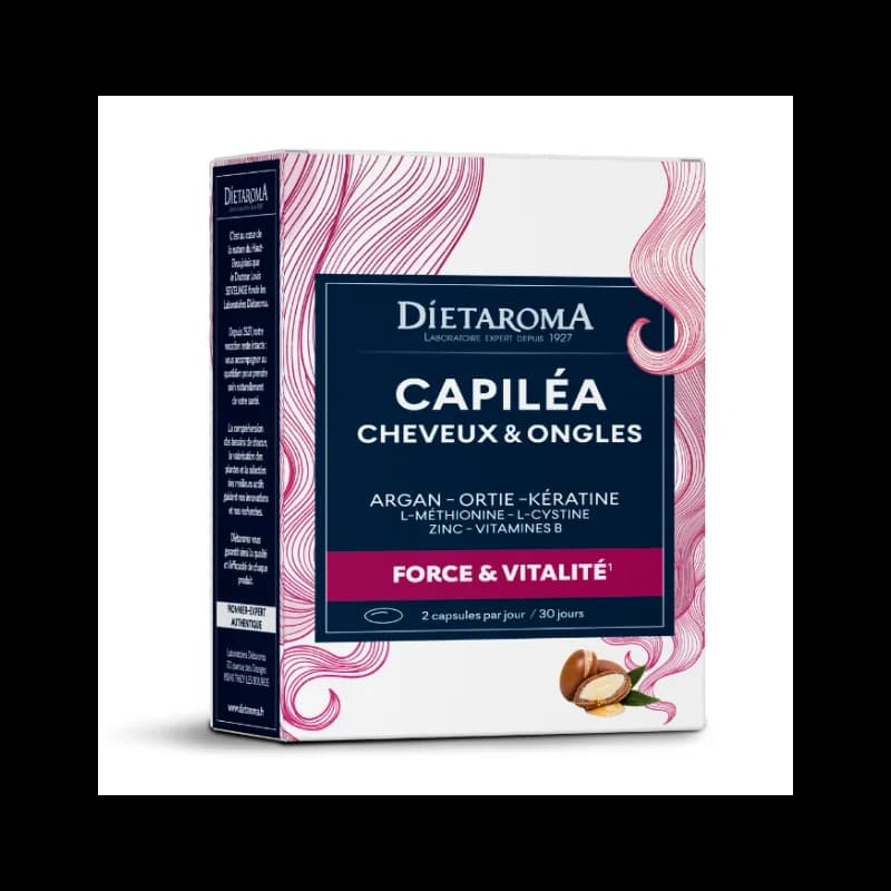 Dietaroma Capilea Forti - Cheveux et ongles 60 capsules