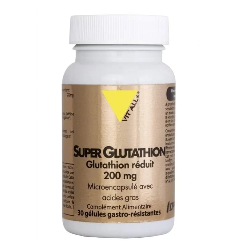 VIT'ALL+ SUPER GLUTATHION 30CAPS 200MG