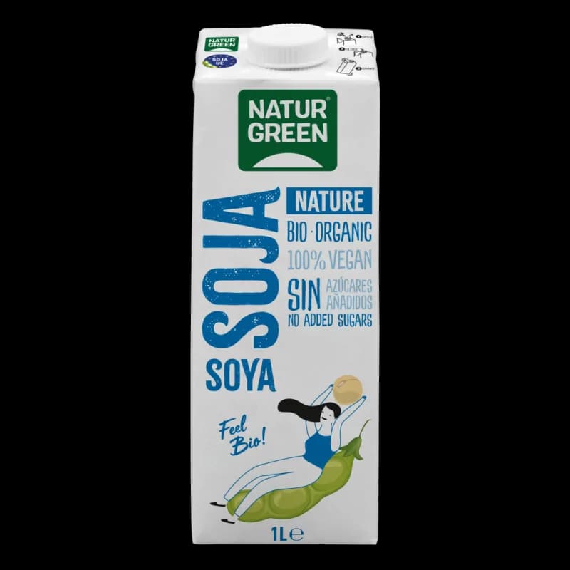 Naturgreen BOISSON DE SOJA NATURE SANS SUCRE 1L